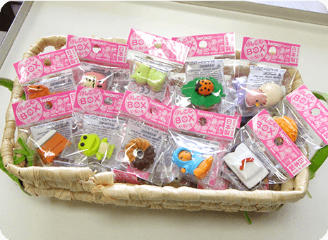 消しゴムのおもちゃ